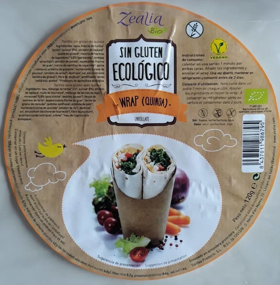 Wrap (quinoa)