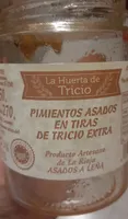 Pimietos asados en tiras de tricio extra