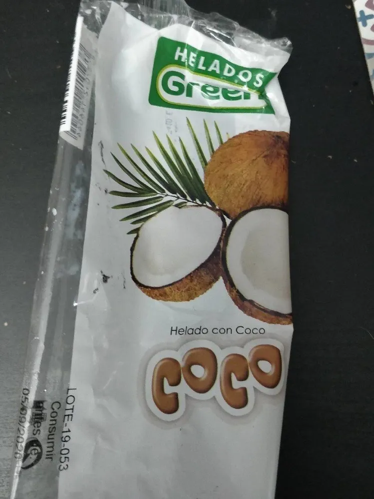 Helados Green Coco