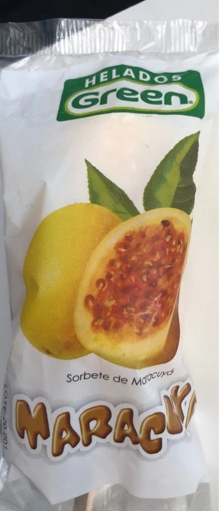 Sorbete de Maracuya