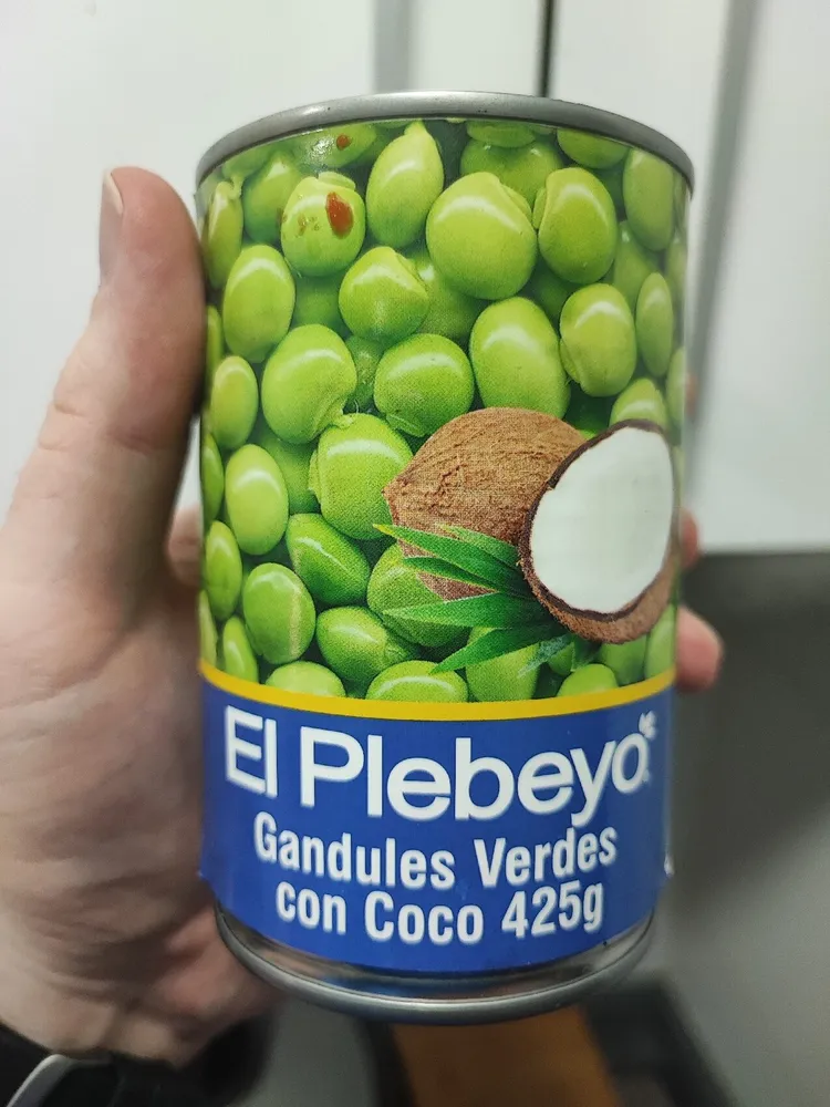 Gandules Verdes Con Coco