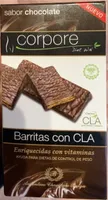 Barritas con CLA sabor chocolate