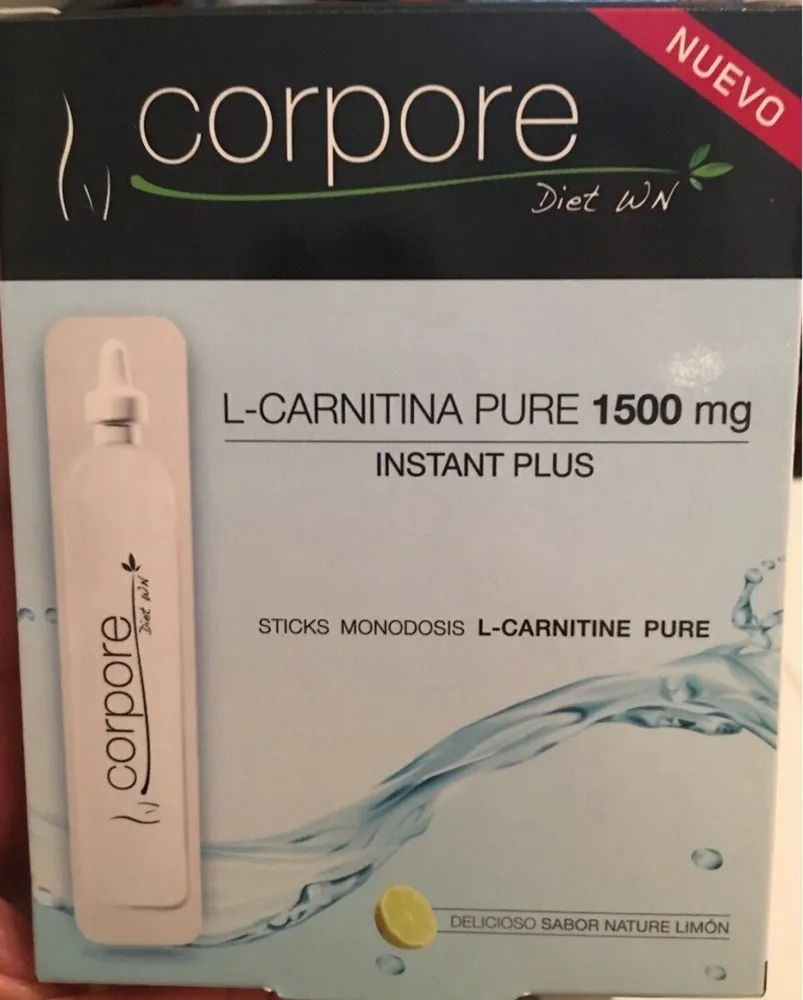 L-Carnitina Pure 1500 mg Instant plus