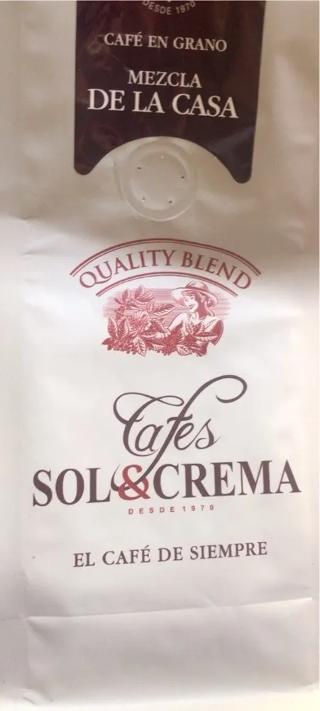 Cafe mezcla de la casa