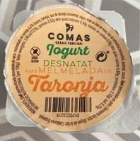 Iogurt desnatat taronja