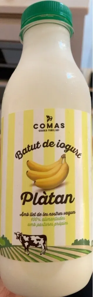 Batido de yogur - Platano
