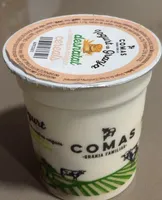 Yogurt desnatado con mermelada de cereales