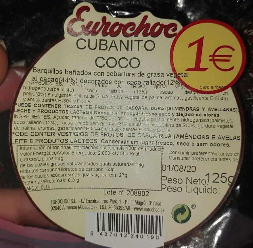 Cubanito coco