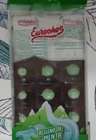 Chocolate negro relleno de menta