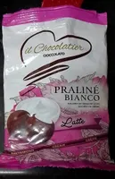 Il Chocolatier Cioccolato praliné bianco relleno crema leche