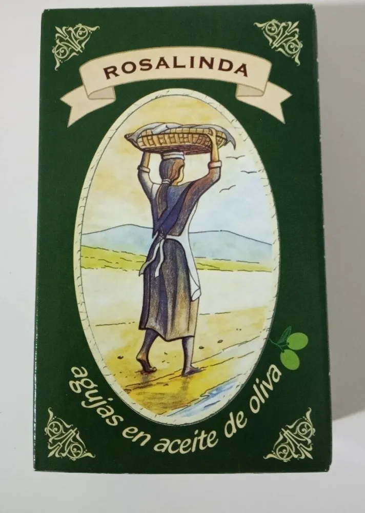 Agujas en aceite de oliva