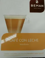 Cápsulas de café con leche macchiato