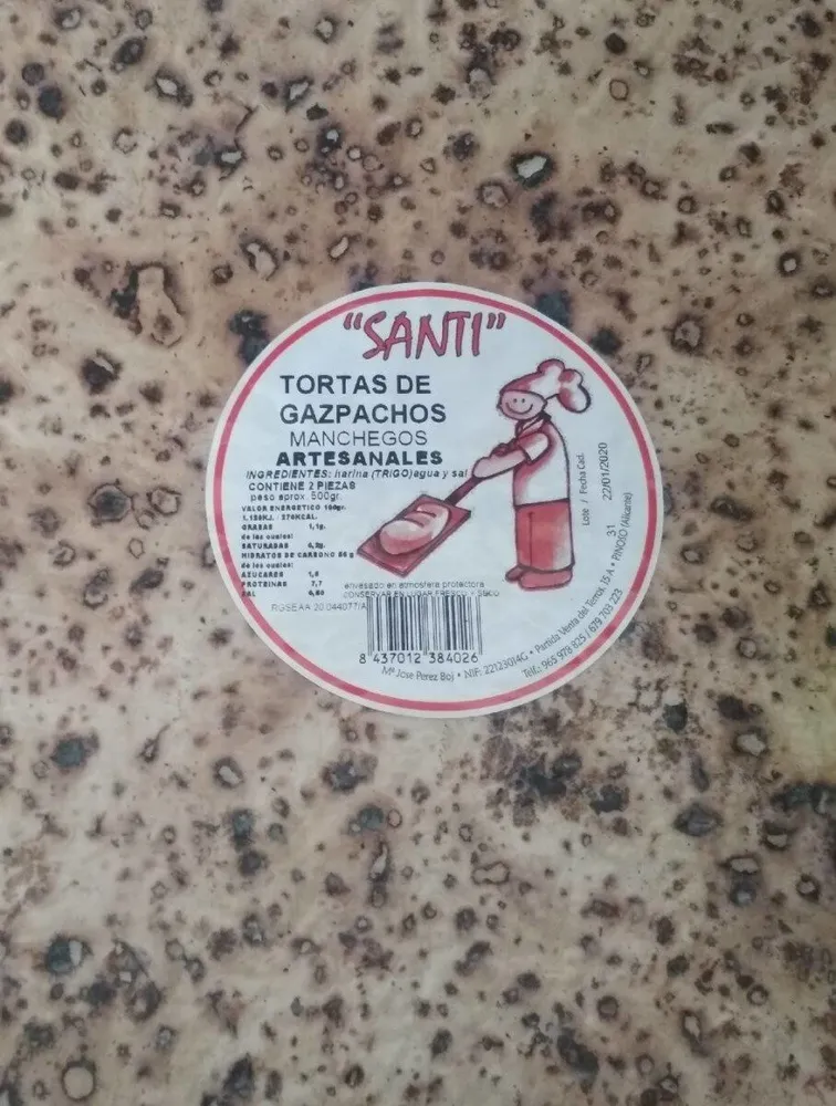 Torta de Gazpachos