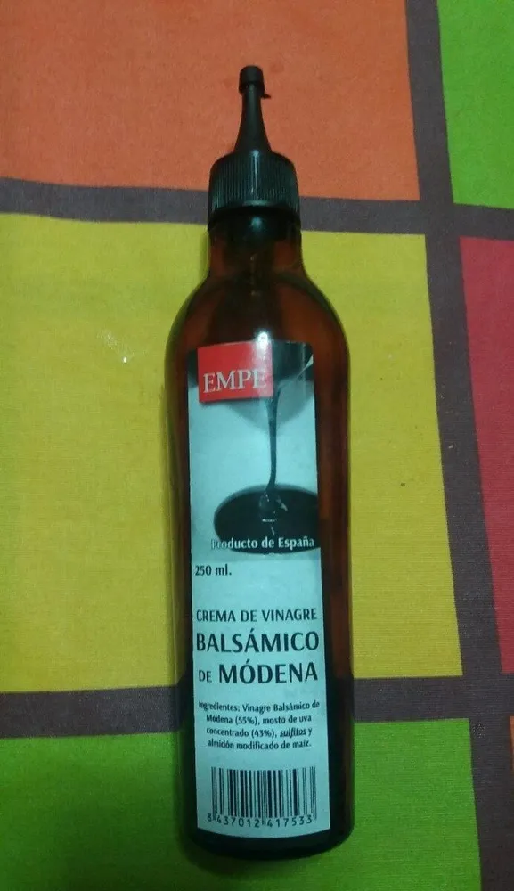 Crema de vinagre balsámico de Módena