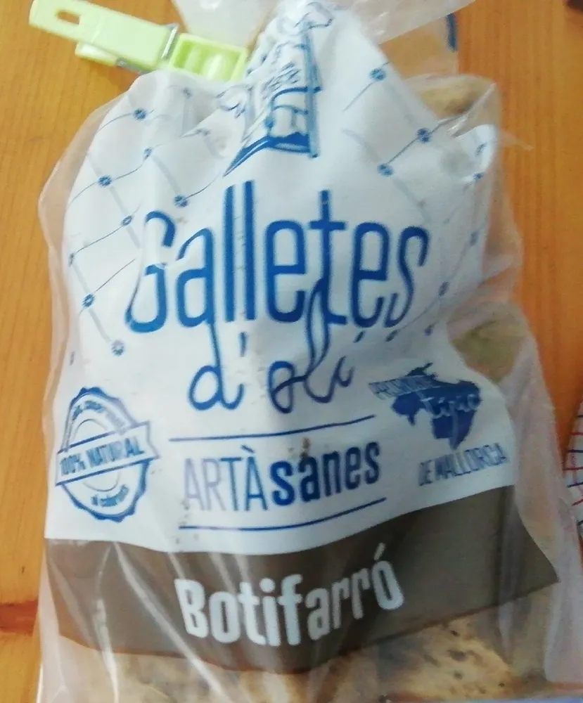 Galletes d'oli Artàsanes Botifarró