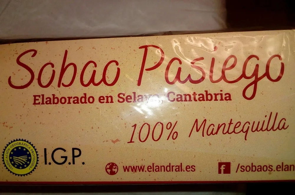 Sobao de mantequilla