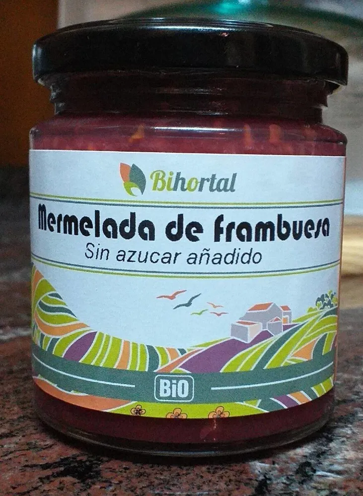 Mermelada de frambuesas