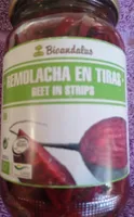 Remolacha en tiras