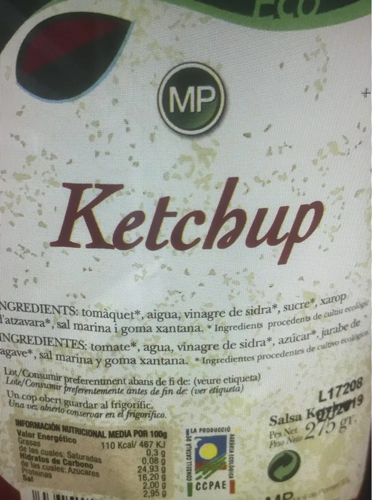 Salsa Ketchup