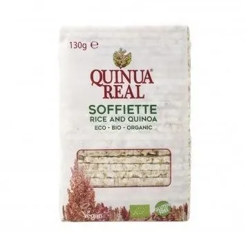 Soffiette bio crackers de arroz y quinoa ecológicos