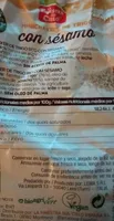 Minicrakers de trigo con sésamo