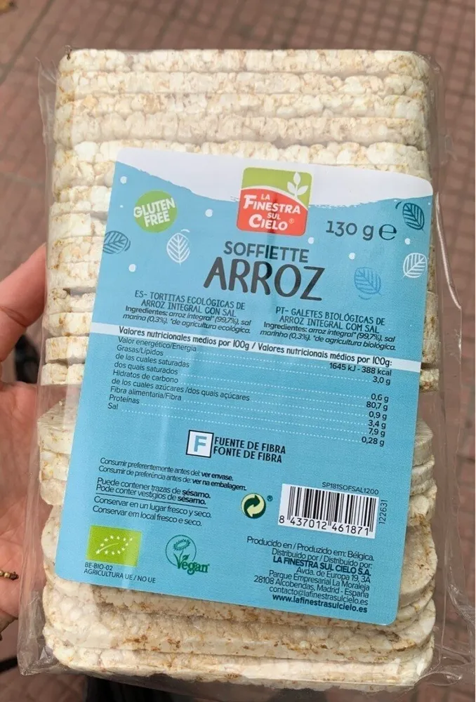 Tortita de arroz