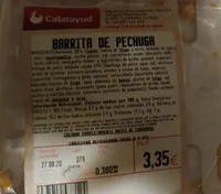 Barrita de pechuga
