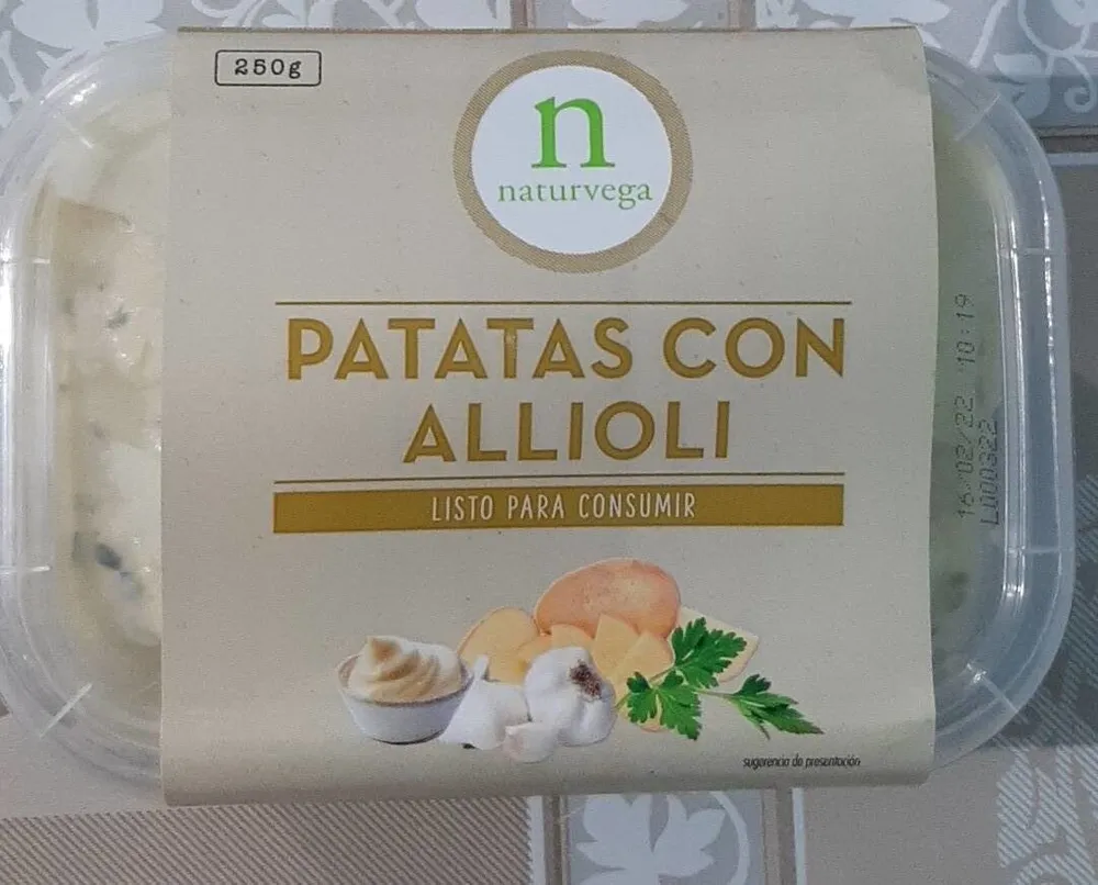 Patatas con allioli