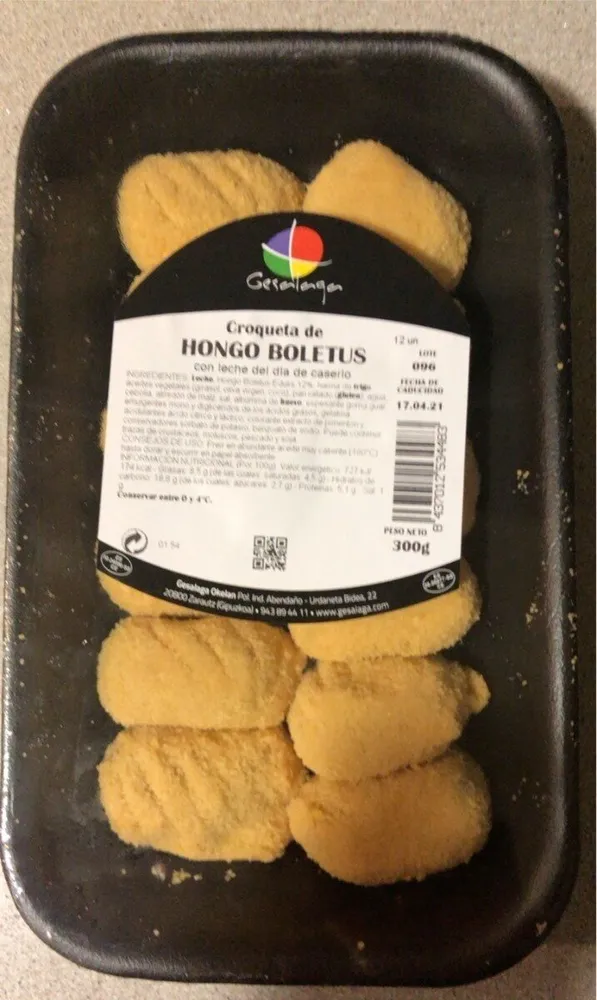 Croqueta de Hongo Boletus