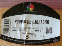 Puding de cabracho
