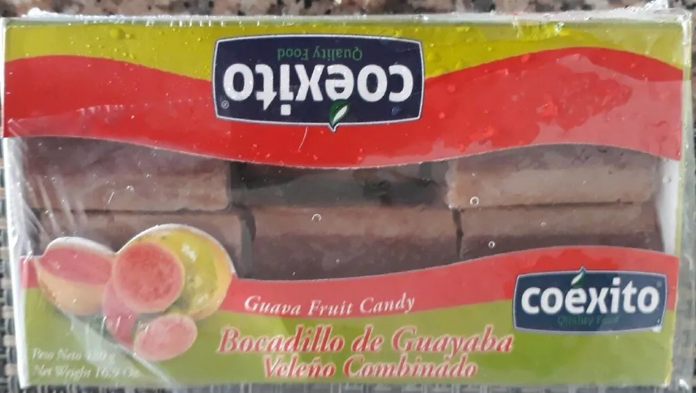 Bocadillo de guayaba veleño combinado