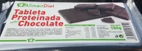Tableta proteinada sabor chocolate