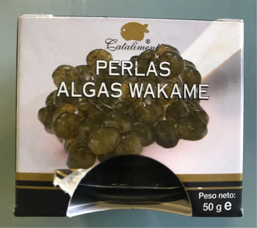 Perlas algas wakame