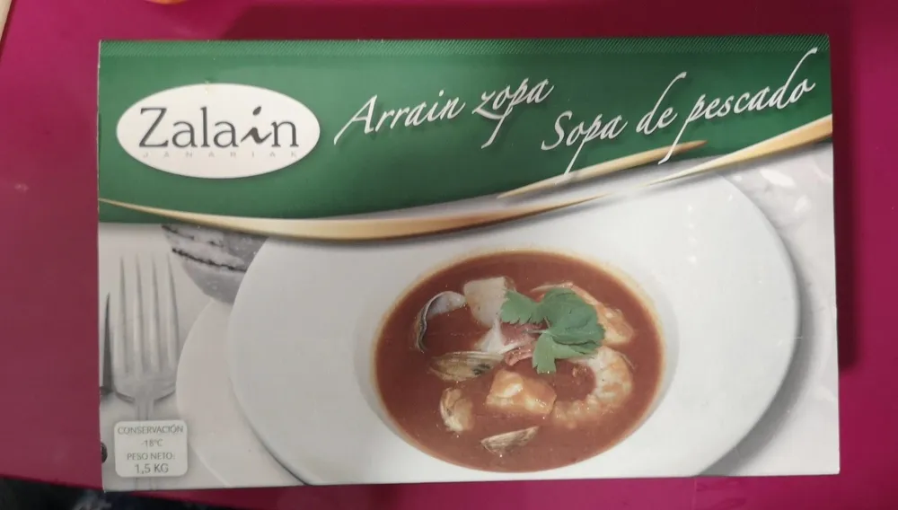 Sopa de pescado