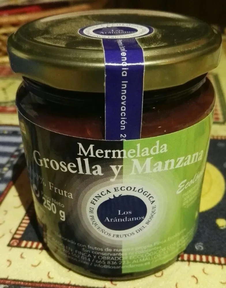 Mermelada de Grosella y Manzana