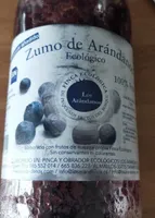 Zumo arándanos ecológico