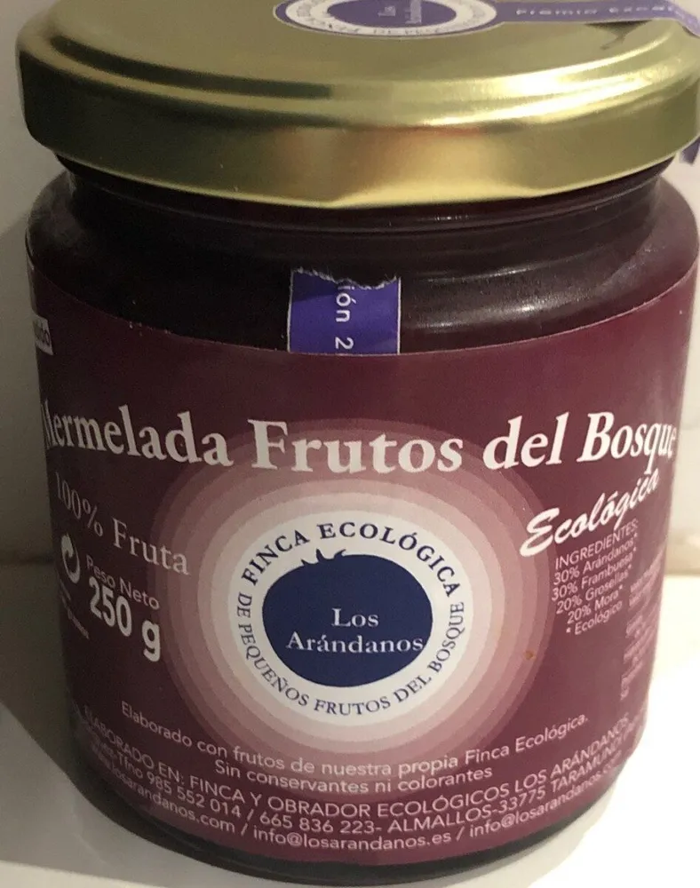 Mermelada Frutos del bosque