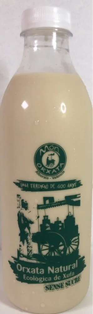 Horchata Sin Azúcar Natural Certificada D.O. Sin Pasteurizar