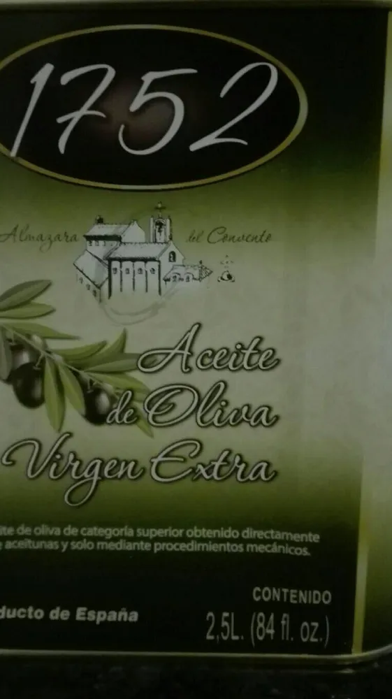 Aceite de oliva virgen extra