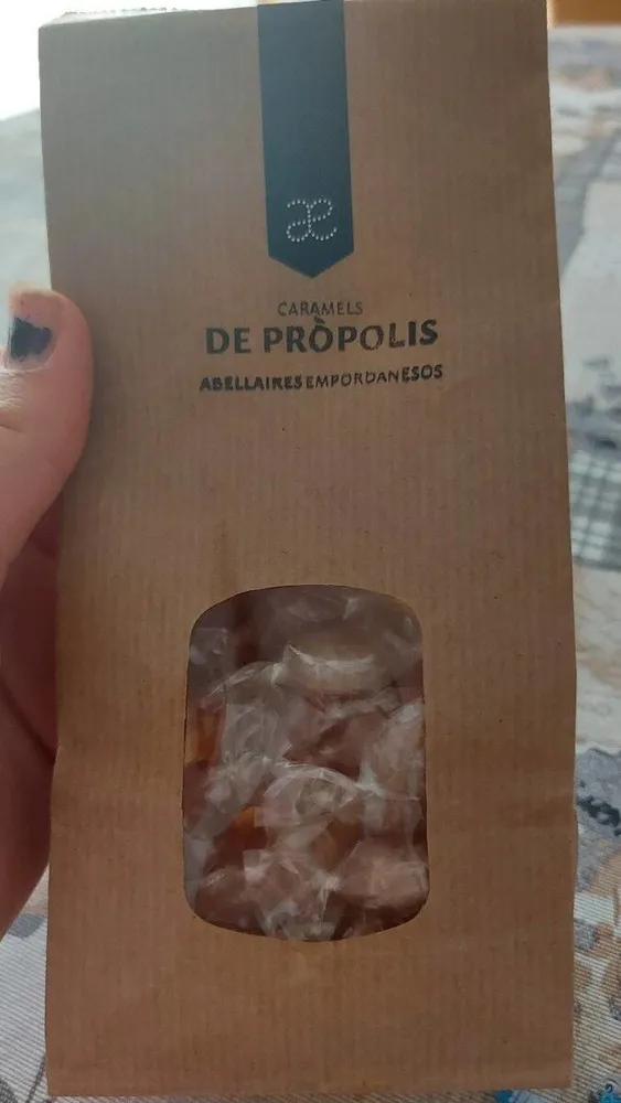 Caramels de pròpolis