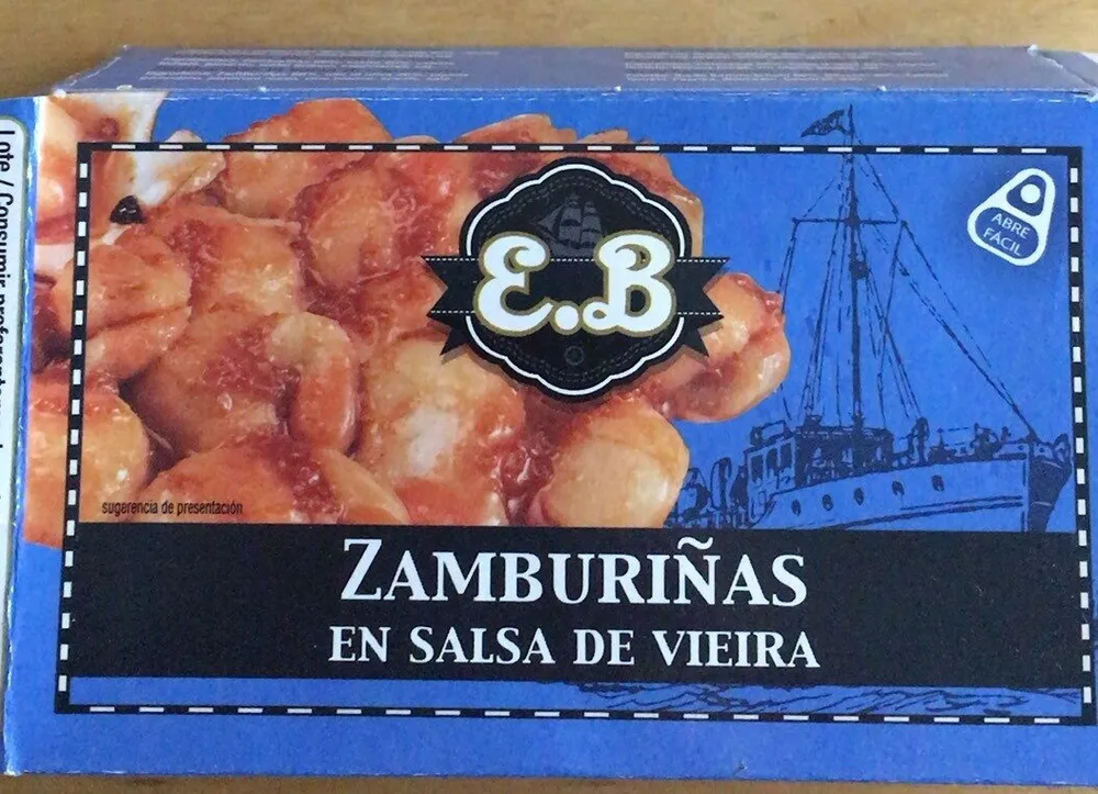 Zamburiñas en salsa de vieira