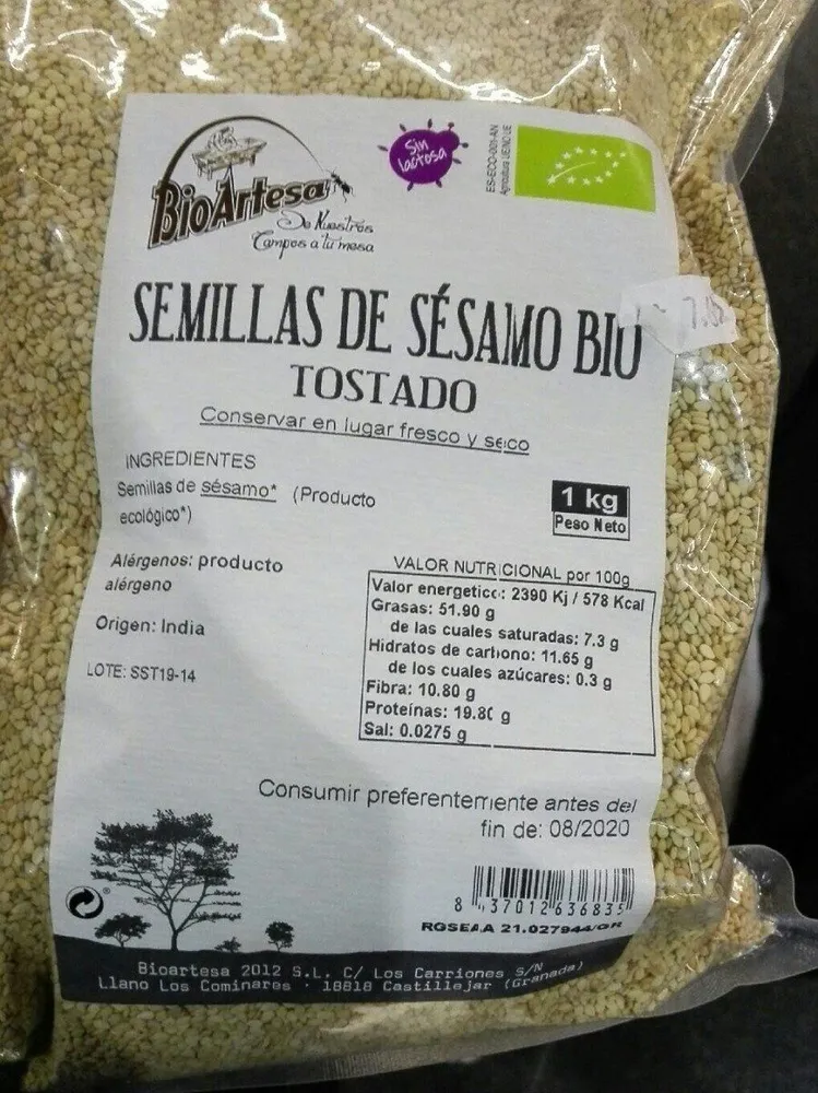Semillas de Sésamo Bio Tostado