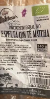 Bizcocho de espelta con te matcha
