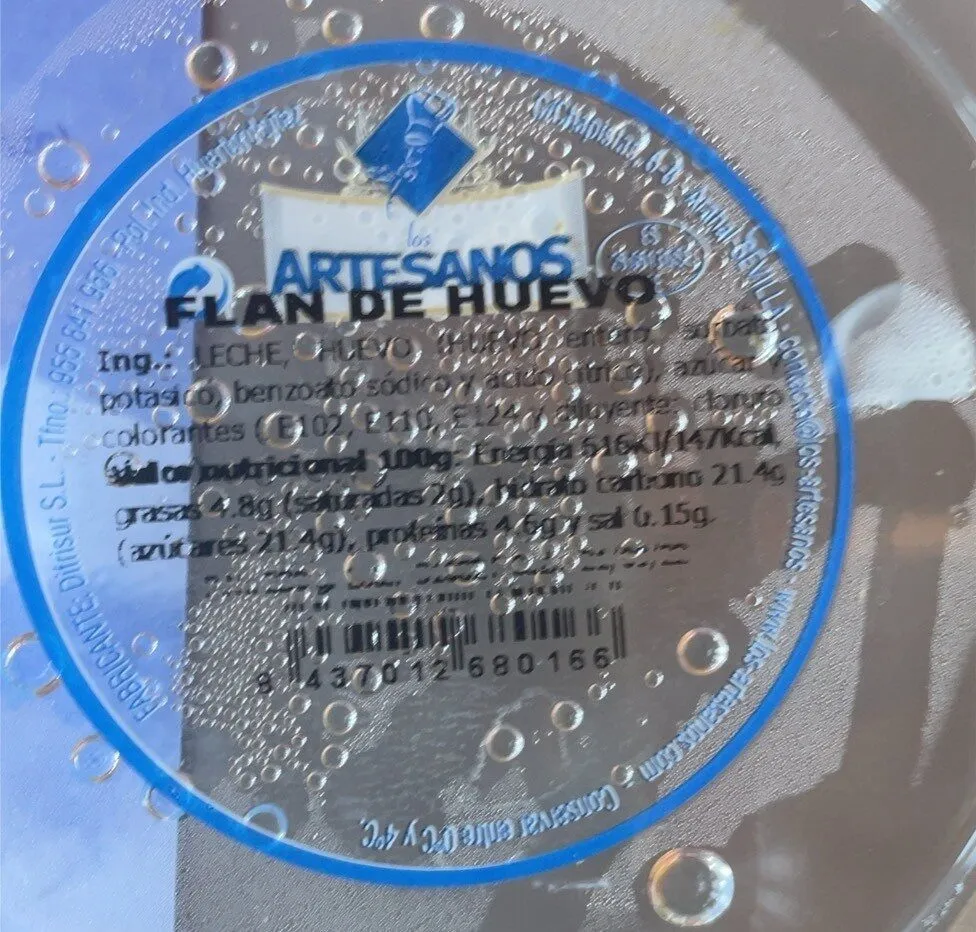 FLAN DE HUEVO