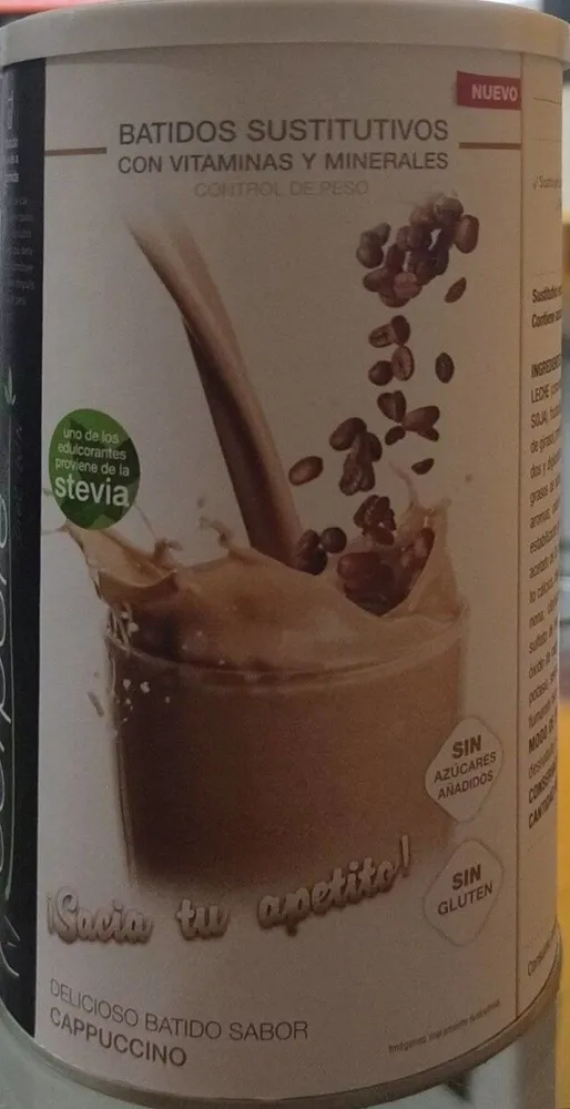 Batido sustitutivo cappucino