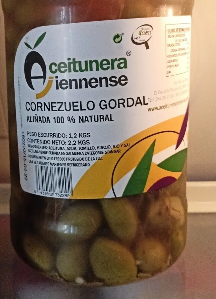 Aceitunas Cornezuelo Gordal