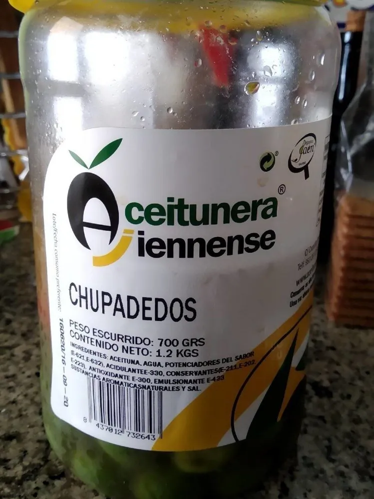 Aceitunas chupadedos
