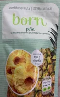 Piña semideshidratada
