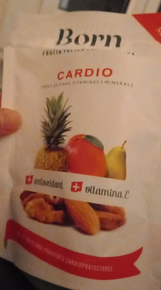 Fruita fresca deshidratada CARDIO