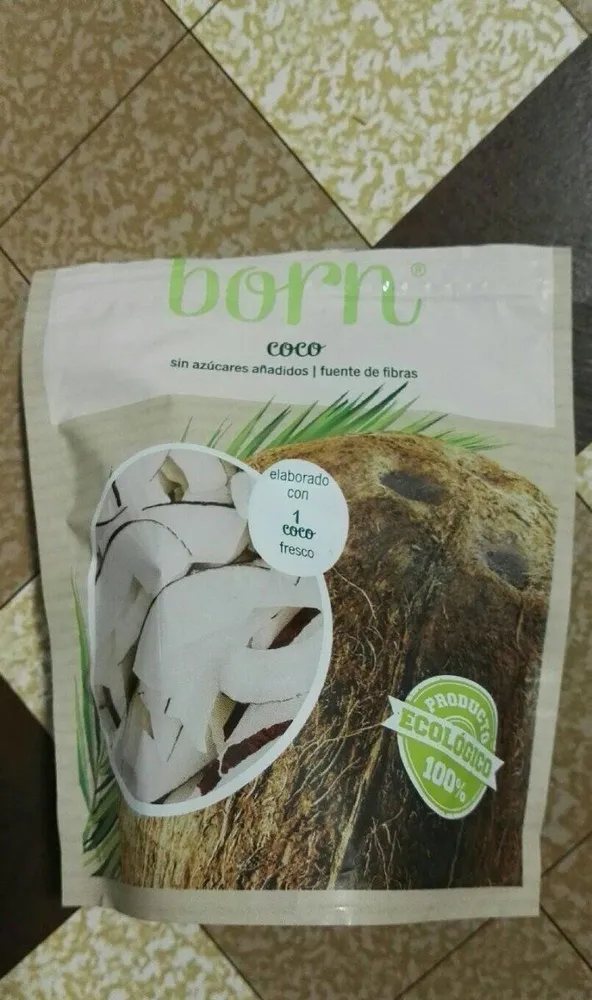 Coco sin azucares añadidos